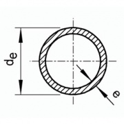 Труба э/с 20х1, зерк.